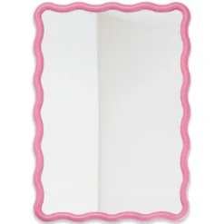 Miroir bords ondules