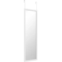 Miroir de porte blanc 30x120cm