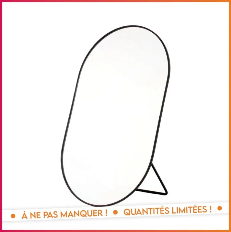 Miroir de salle de bain oval