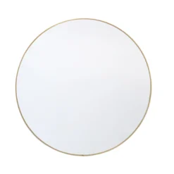 Miroir metal rond 50cm