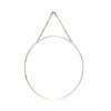 Miroir rond dore