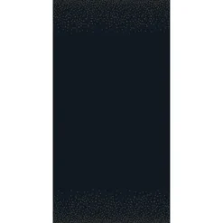 Nappe damassee paillette noir or