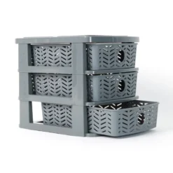 Organiseur 3 tiroirs chevron