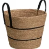 Panier bicolore avec poignees