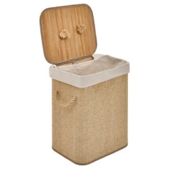 Paniere a linge 60l blanc