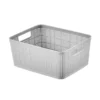 Paniere rectangulaire effet lin