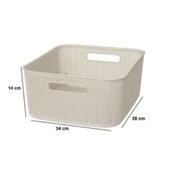 Panier 11l lin crochy