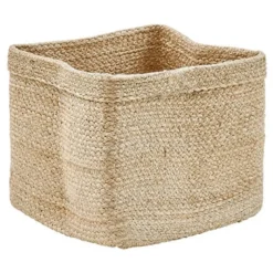 Panier pli jute tito 30x30