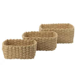 Panier tresse - l