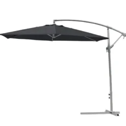 Parasol deporte 3m gris fonce