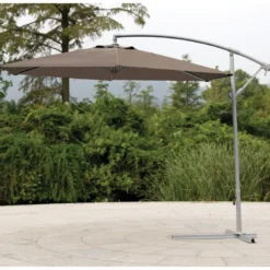 Parasol deporte 3m taupe