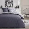 Parure 260x240 bicolore gris