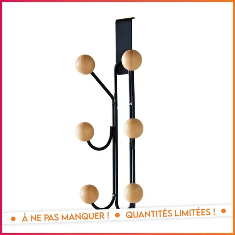 Patere de porte 6 crochets