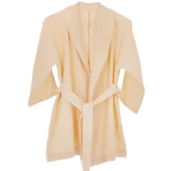 Peignoir gaze de coton l/xl rose