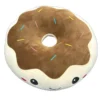 Peluche donut marron 38cm