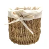 Petite paniere naturelle/ tissu
