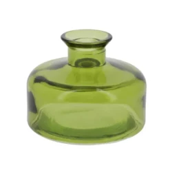 Petit vase verre vert