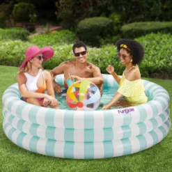 Piscinette 3 boudins diam 152cm