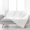 Plaid pia 125x150cm blanc