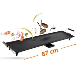 Plancha electrique 87x22cm 1800w