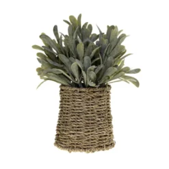 Plante artificielle pot jonc