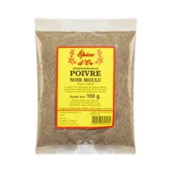 Poivre noir moulu 100g
