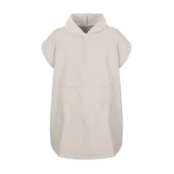 Poncho de plage adulte beige
