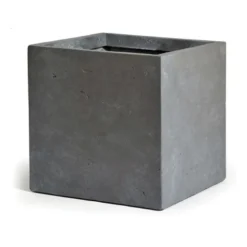 Pot argile carre 34x30cm