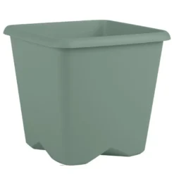 Pot carre chorus 25cm vert