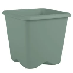 Pot carre chorus 40cm vert