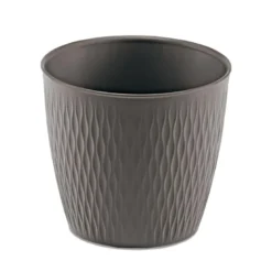 Pot liberty d16cm travertine gri