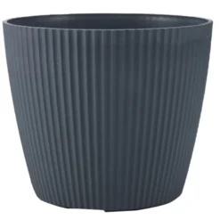 Pot plastique nervure o22.5cm