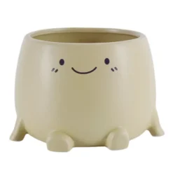 Pot visage beige o15cm