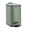 Poubelle 3l metal frein de chute