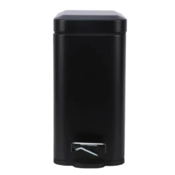Poubelle 3l metal noire