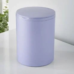 Poubelle ronde de salle de bain