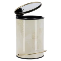 Poubelle ronde metal 3l - chic