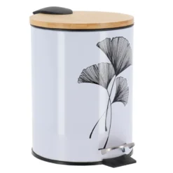 Poubelle ronde metal 3l - zen