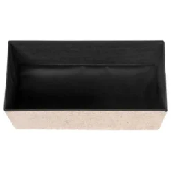 Pouf pliable double soana taupe