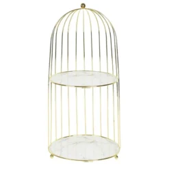 Presentoir a gateaux 2 niv cage