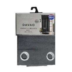 Rideau oeillets davao 140x240c