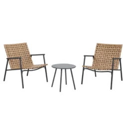 Salon de jardin 2 places + table
