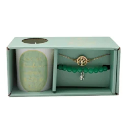 Set collier bougie et bracelet