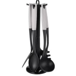 Set de 5 ustensiles avec support