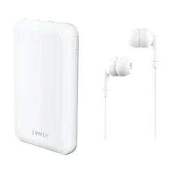 Set ecouteurs + batterie secours