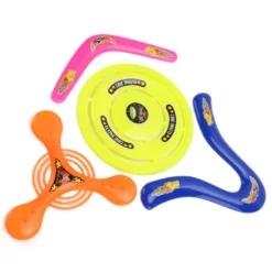 Set frisbees