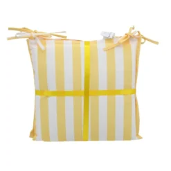 Set x2 galette de chaises rayee