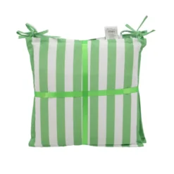 Set x2 galette de chaises rayee