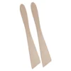 Spatule bois plate 29cm x2