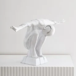 Statuette effet marbre